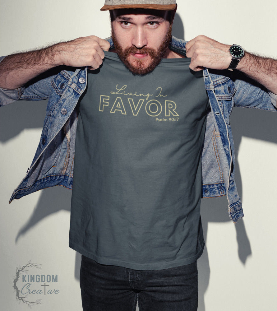 " Living in Favor" Unisex T-Shirt