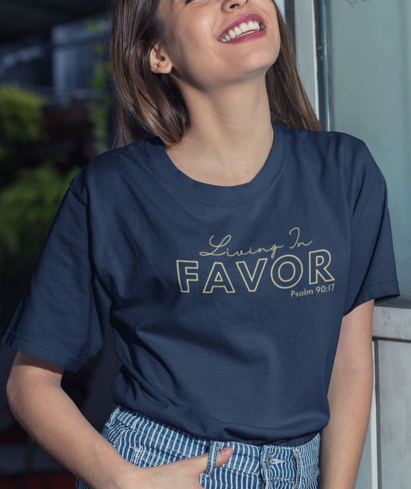 " Living in Favor" Unisex T-Shirt