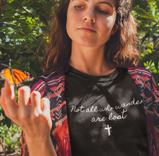 "Not all who wander are lost" Women's Relaxed T-Shirt