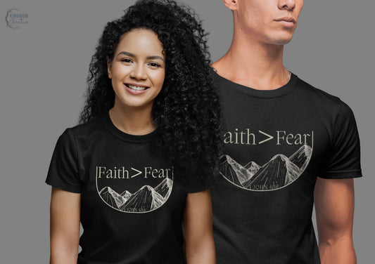 "Faith over fear" Unisex T-Shirt