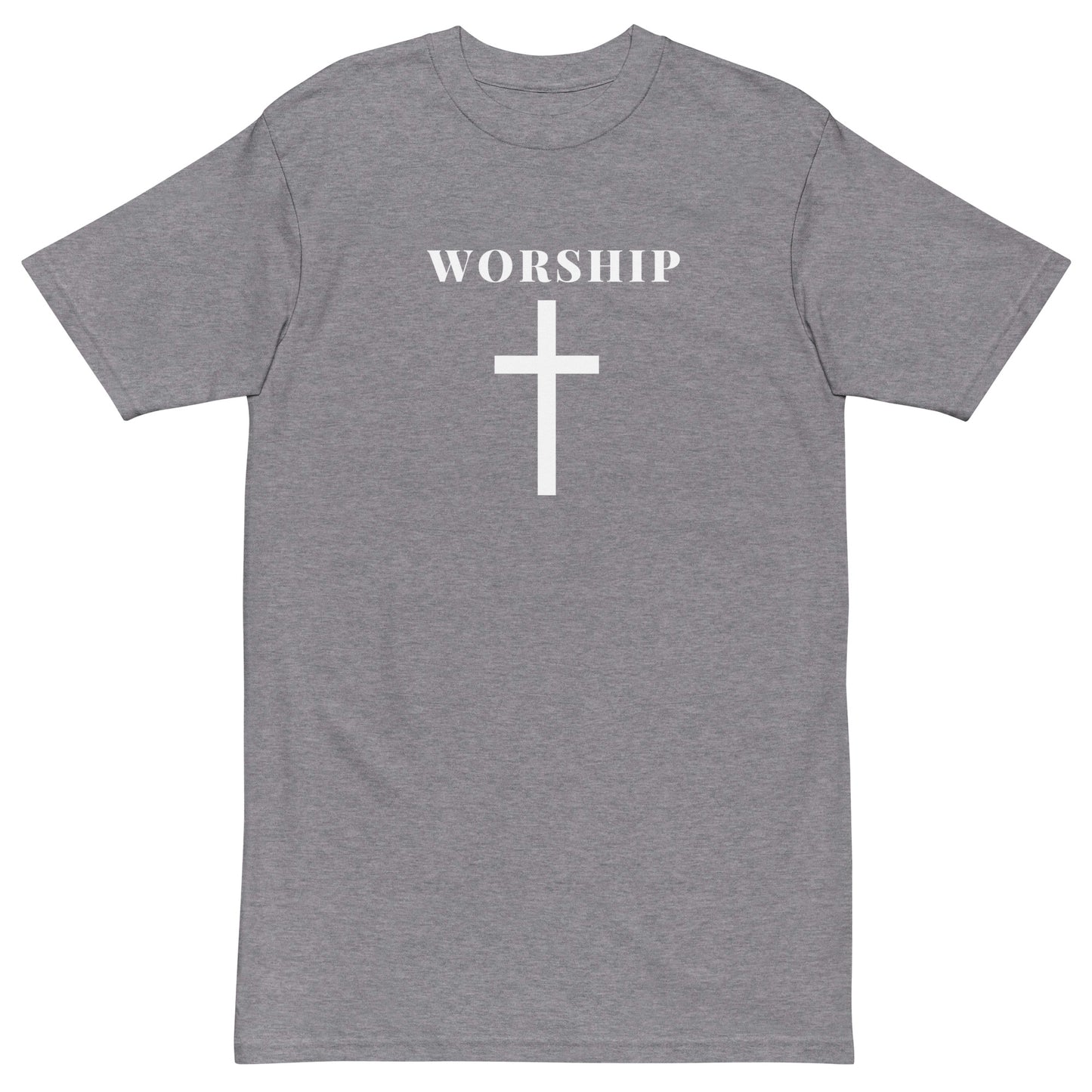 "Worship" Men’s Premium Heavyweight T-Shirt