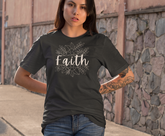 Faith and Cross Unisex T-Shirt