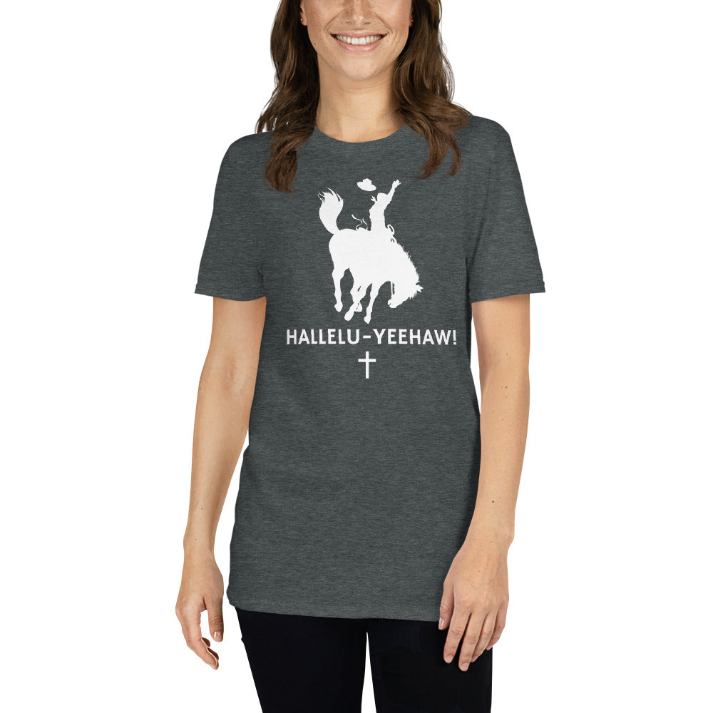 "Hallelu-Yeehaw" Unisex T-Shirt