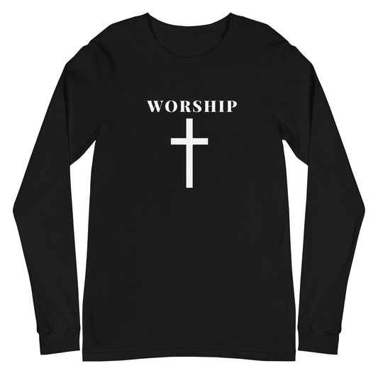 "Worship" Unisex Long Sleeve Tee