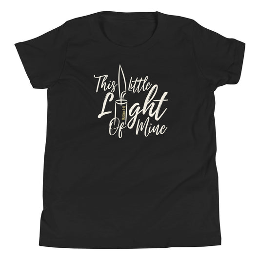 "This little light of mine" Youth Short Sleeve T-Shirt